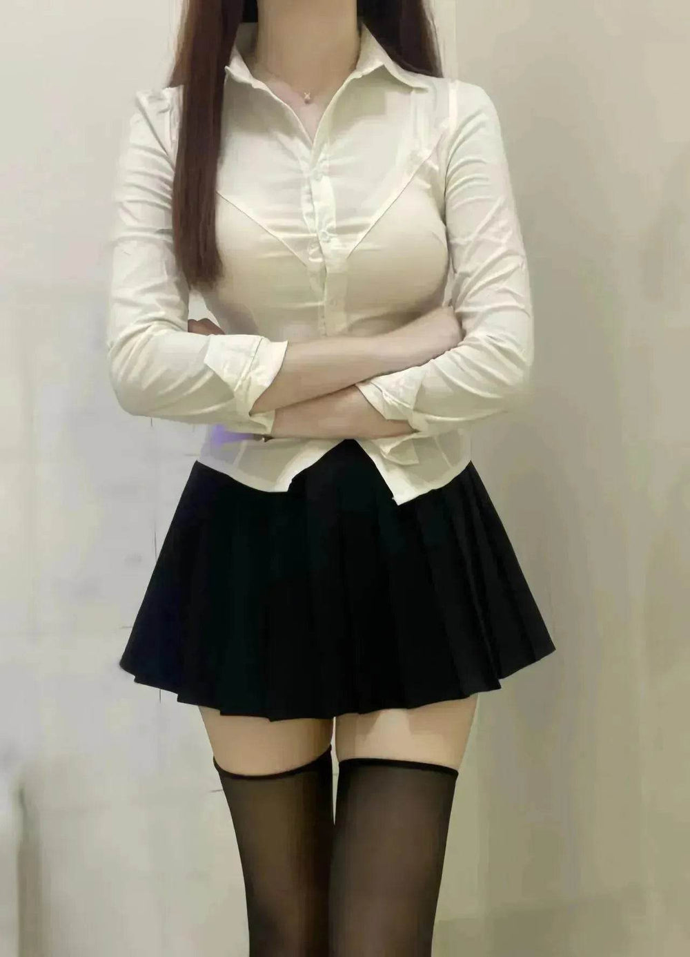 Uniform Slim Top Waist Elastic Women - EX-STOCK Canada