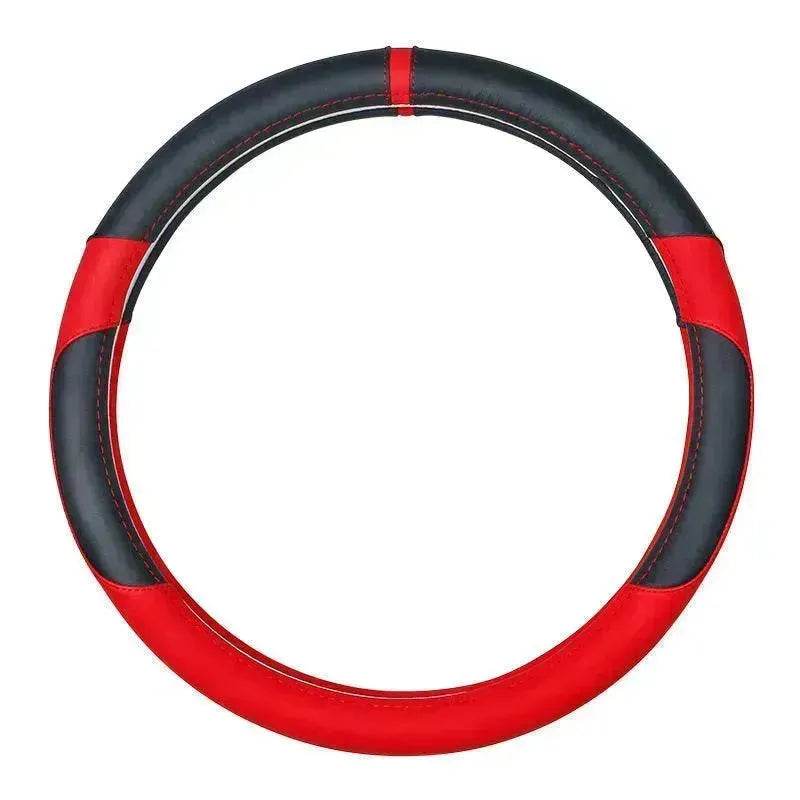 Universal Leather Steering Wheel Cover Suitable for the Four Season. - EX-STOCK Canada