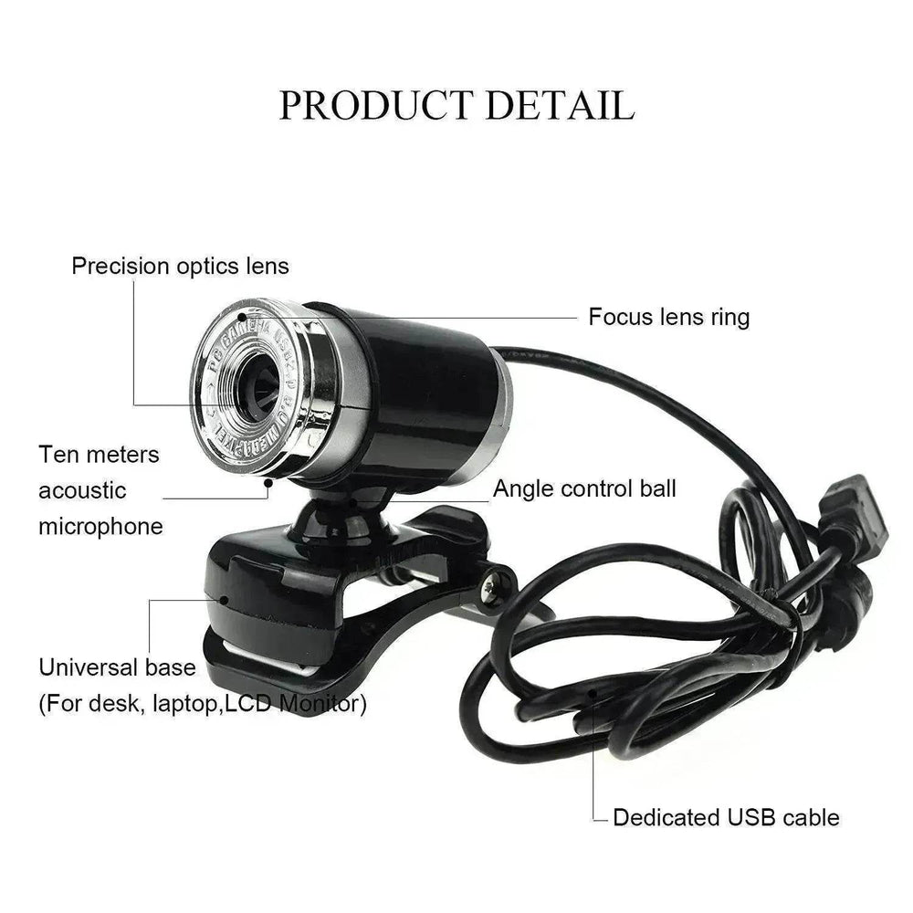 USB Computer High-definition Camera - EX-STOCK Canada