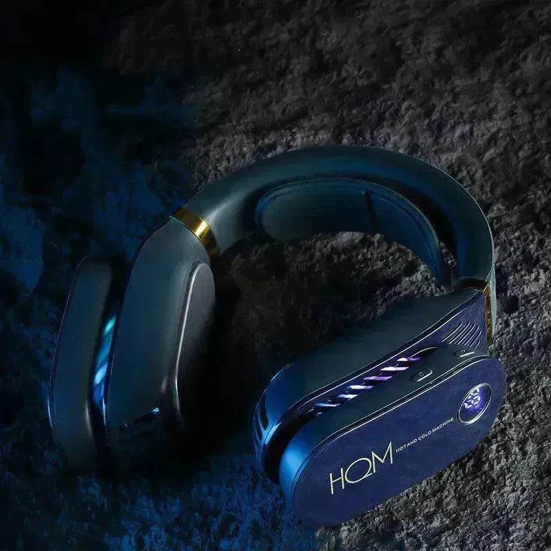 USB Portable Hanging Neck Cooling and Heating Fan Air Conditioner for Home Office, Travel - EX-STOCK Canada