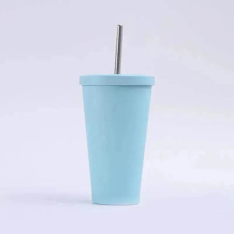 Vacuum stainless steel vacuum flask straw Cup - EX-STOCK Canada