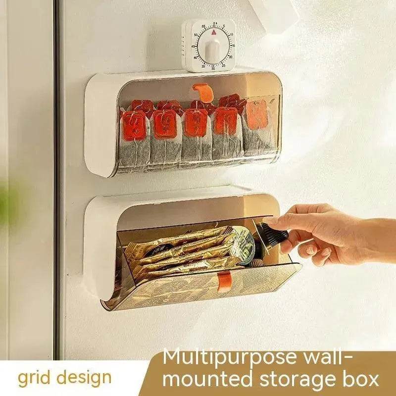 Wall Hanging Grid Storage Box Home Toilet Supplies Household Household Small Supplies Appliances - EX-STOCK Canada