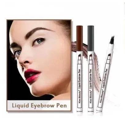Waterproof Natural Eyebrow Pen Four-claw Eye Brow Tint Fork Tip Eyebrow Tattoo Pencil - EX-STOCK Canada