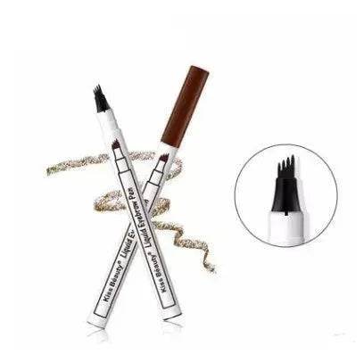 Waterproof Natural Eyebrow Pen Four-claw Eye Brow Tint Fork Tip Eyebrow Tattoo Pencil - EX-STOCK Canada