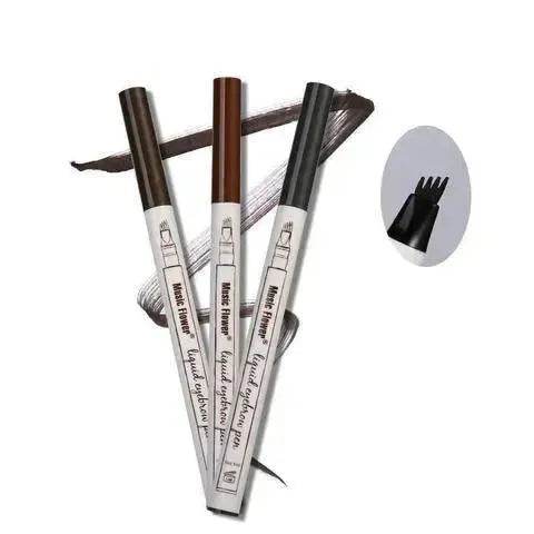 Waterproof Natural Eyebrow Pen Four-claw Eye Brow Tint Fork Tip Eyebrow Tattoo Pencil - EX-STOCK Canada