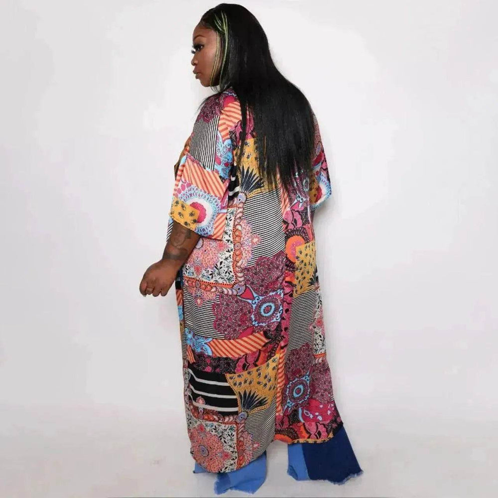 Wear Holiday Beach Dress Robe Loose Casual - EX-STOCK Canada