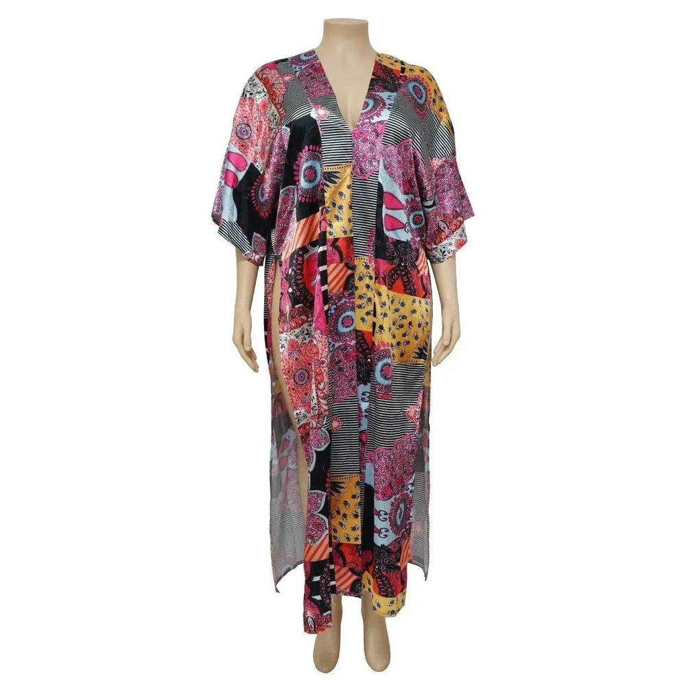 Wear Holiday Beach Dress Robe Loose Casual - EX-STOCK Canada