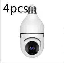 WiFi CAMERA 1080P Bulb 4X Zoom Camera E27 Home 5GWiFi Alarm Monitor Best Home Security Camera System Wireless CCTV Outdoor Security Camera - EX-STOCK Canada