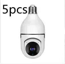 WiFi CAMERA 1080P Bulb 4X Zoom Camera E27 Home 5GWiFi Alarm Monitor Best Home Security Camera System Wireless CCTV Outdoor Security Camera - EX-STOCK Canada