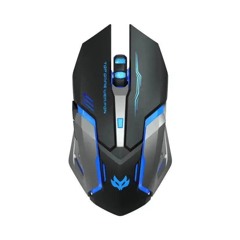 Wireless Charging Silent Gaming Mouse Machinery - EX-STOCK Canada
