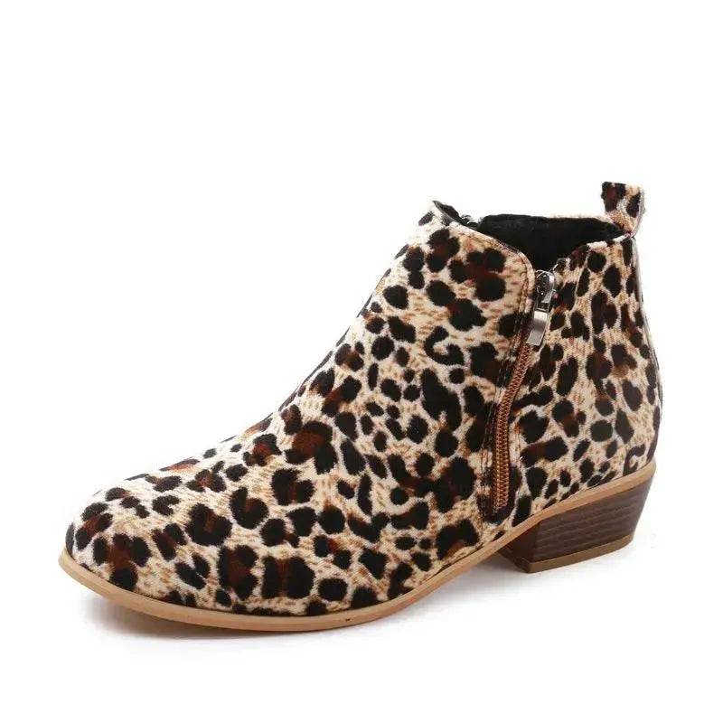 Women's Casual Shoes With Thick Heels Boot Shoes for Women - EX-STOCK Canada