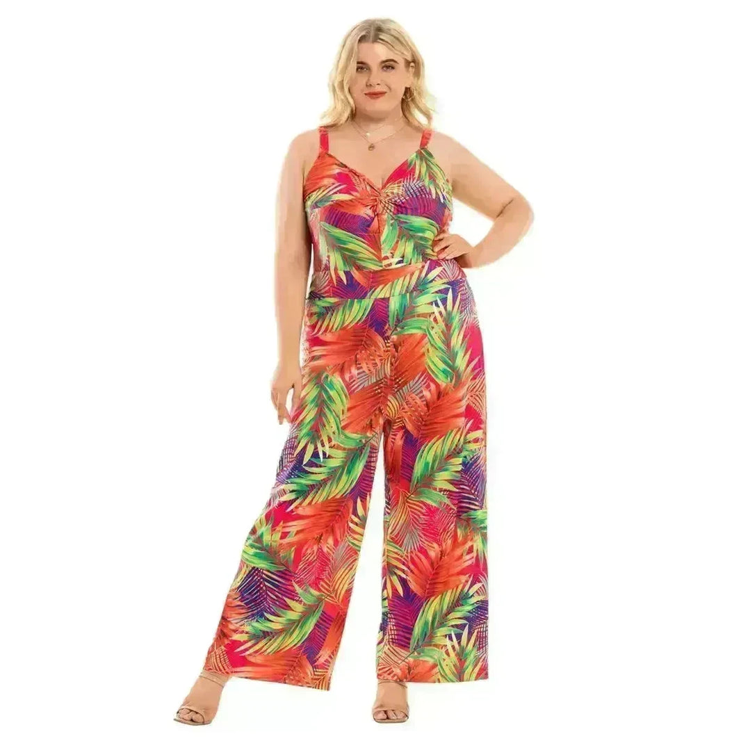 Women's Fashion Suspenders Wide Leg Jumpsuit - EX-STOCK CANADA