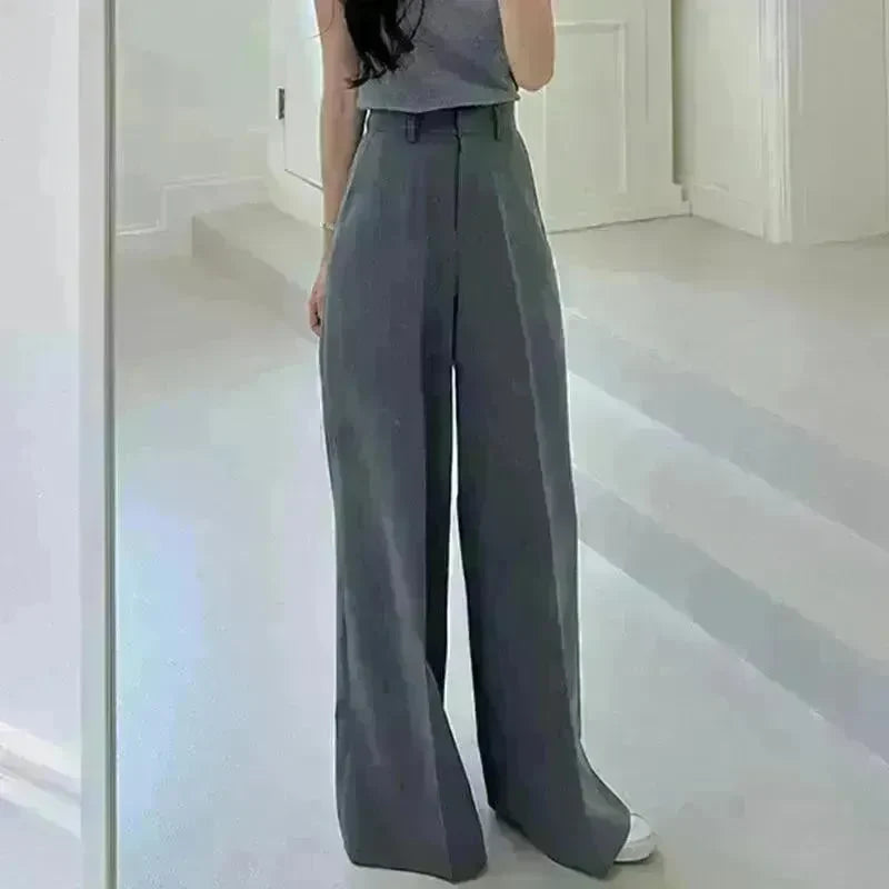 Women's Hanging Wide Leg Mopping Casual Pants - EX-STOCK CANADA