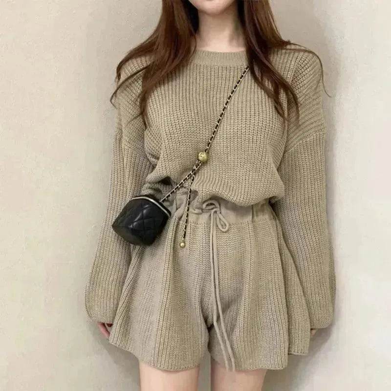 Women's Retro Round Neck Tie Up Wide Leg Jumpsuit - EX-STOCK Canada