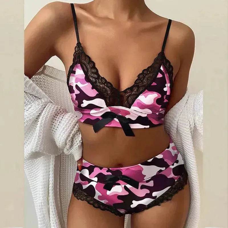 Women's Charming Lingerie Lace Suspenders Three-point Charming Lingerie - EX-STOCK Canada