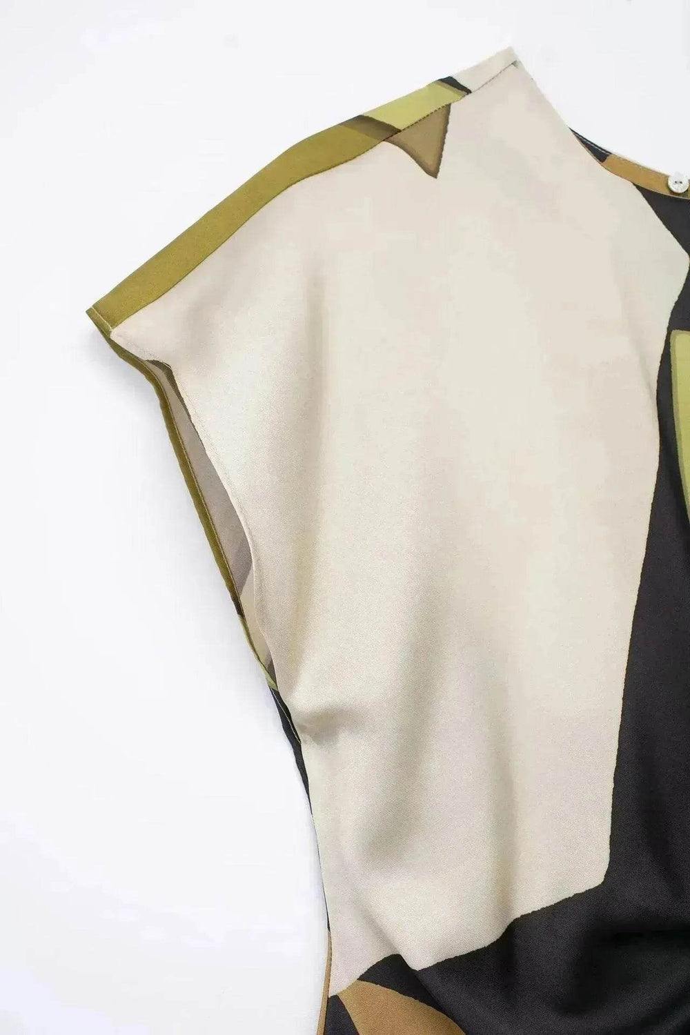 Women's Silk Satin Texture Printing Midi Dress - EX-STOCK Canada