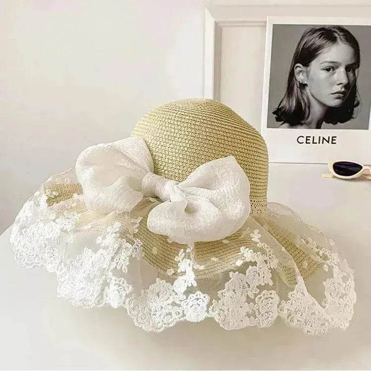 Women's Summer Bowknot Sun Hat - EX-STOCK Canada