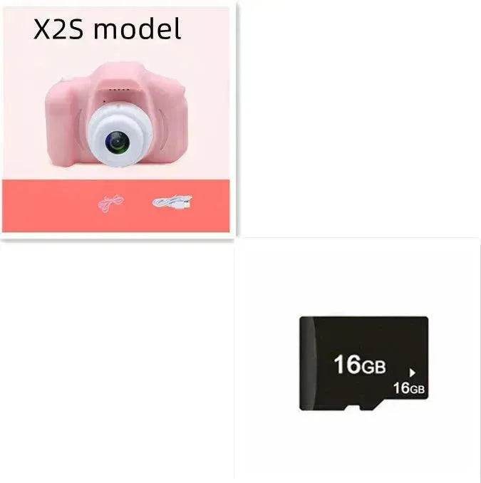 X2 HD Mini Children Cartoon Kids Digital Camera - EX-STOCK Canada