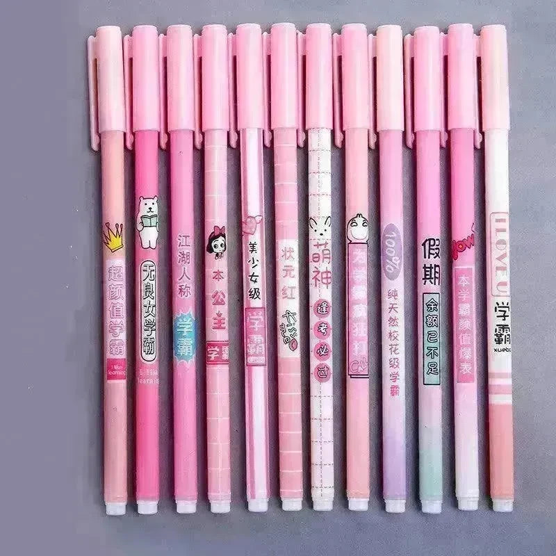Xueba Pen School Flower School Grass Gel Pen Cute Student - EX-STOCK CANADA