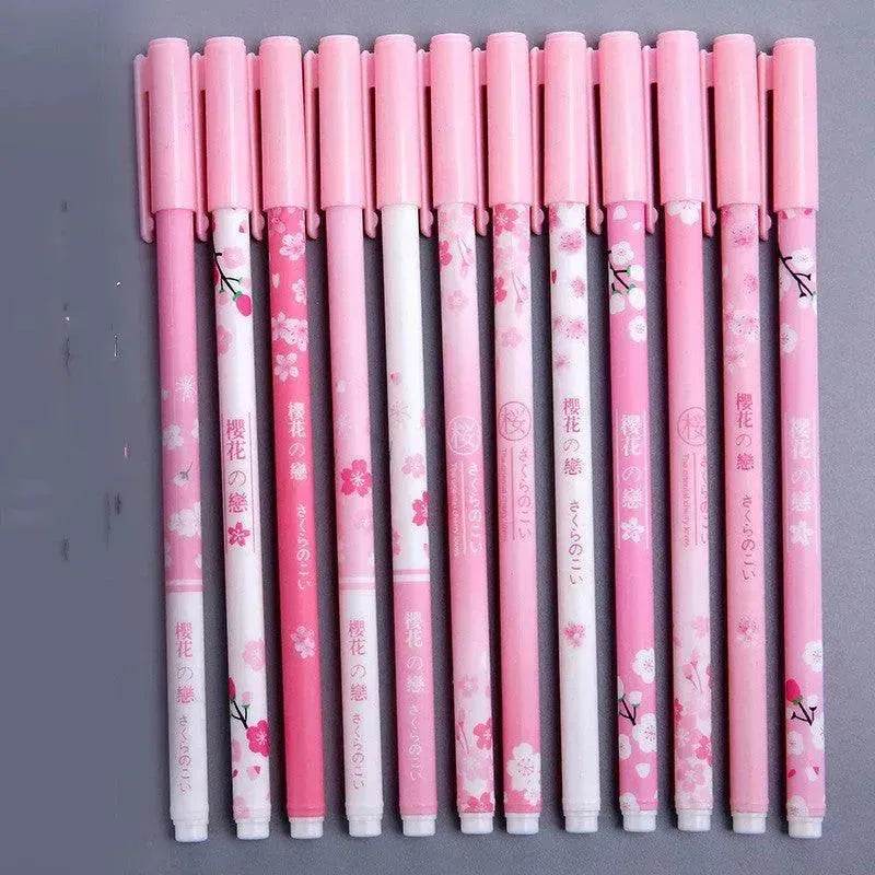 Xueba Pen School Flower School Grass Gel Pen Cute Student - EX-STOCK Canada