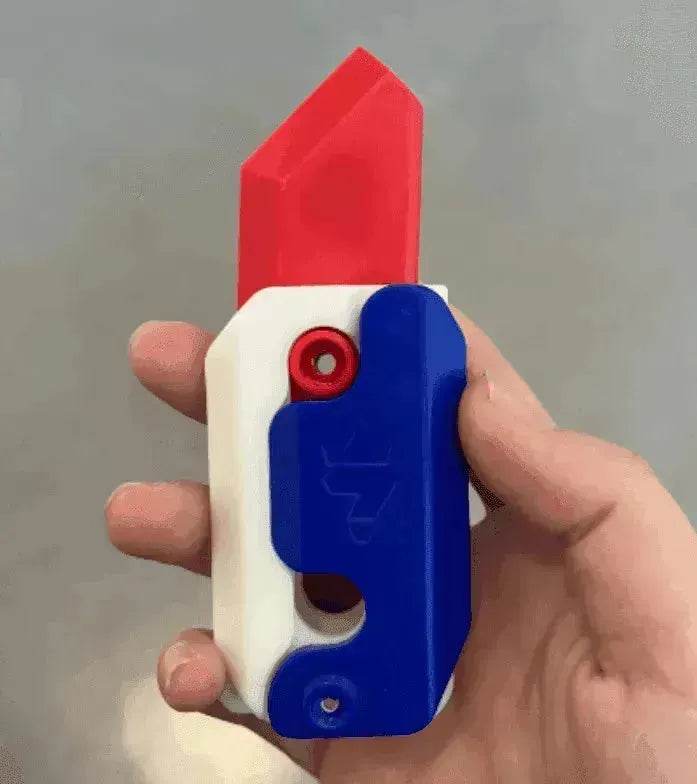 3D Printing Gravity Cub Jumping Small Radish Mini Model Knife - EX-STOCK Canada