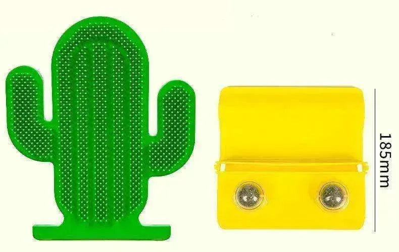 Cactus Design Brosse à Poils de Chat pour Coin Jouet Chatouillant - EX-STOCK CANADA