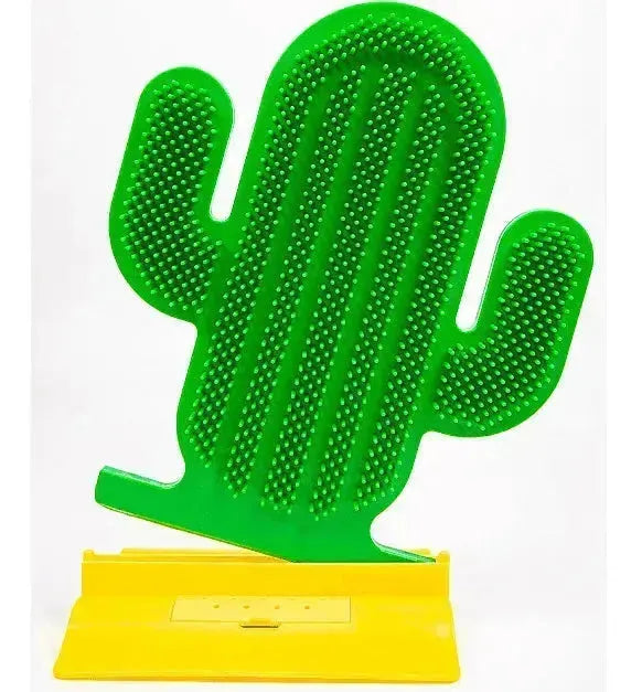 Cactus Design Brosse à Poils de Chat pour Coin Jouet Chatouillant - EX-STOCK CANADA