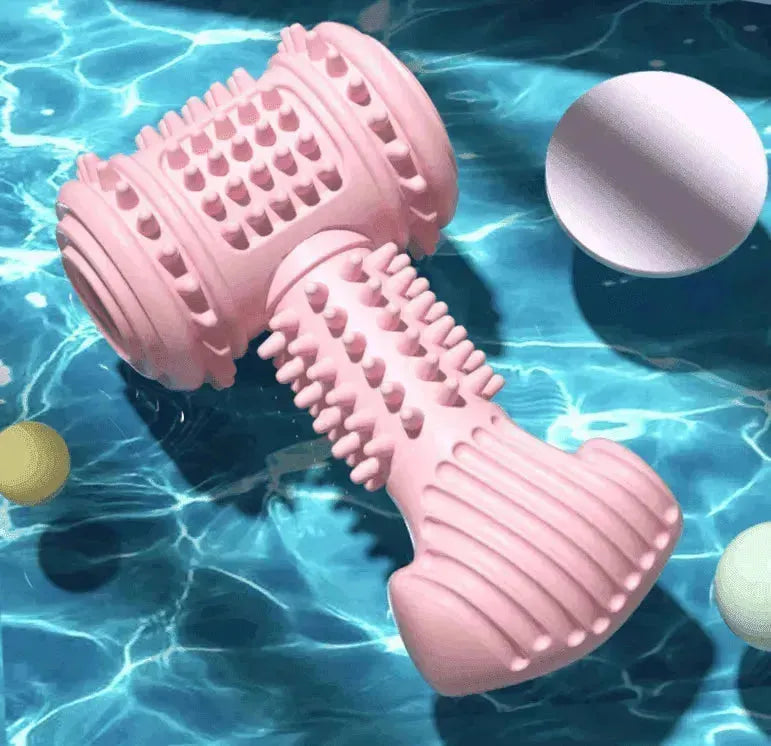 Dog Chew Toys: Teeth Cleaning, Indestructible TPR Bite Toys - EX-STOCK CANADA