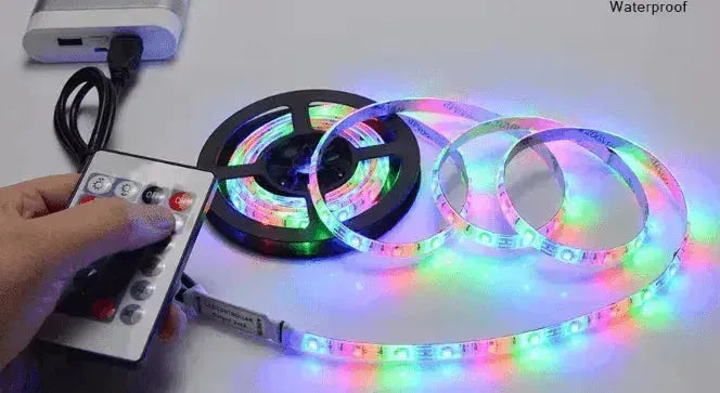 Bande LED Flexible Luminosité Étanche Éclairage Décoratif pour Maison Lampe Barre - EX-STOCK Canada