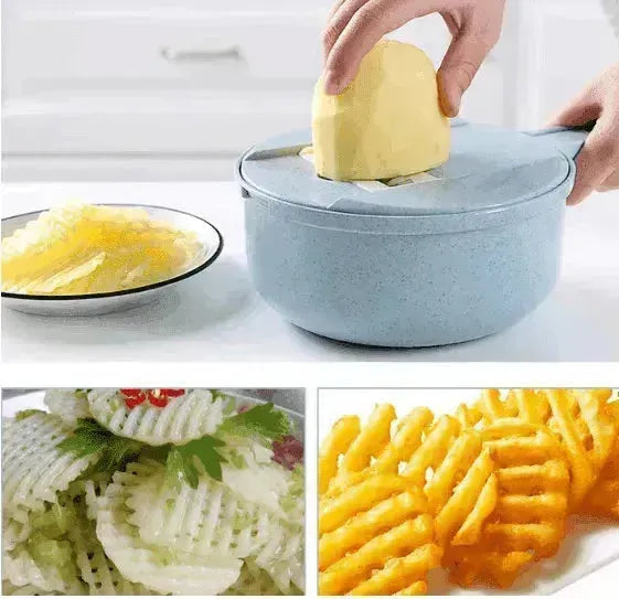 Mandoline Trancheuse Légumes Éplucheur Râpe Oignon Carotte Pomme de Terre - EX-STOCK CANADA