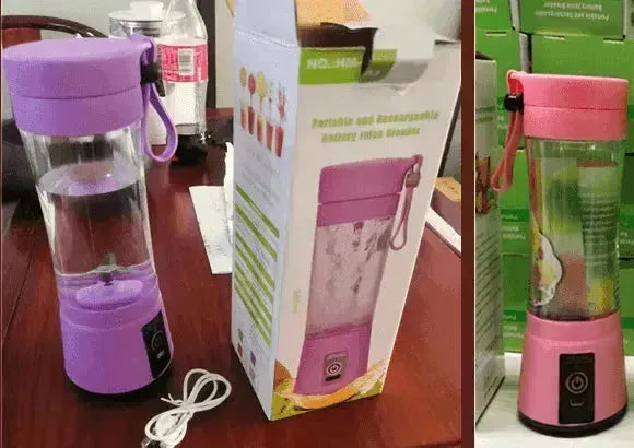 Mixeur portable avec charge USB, mini mixeur à jus de fruits - EX-STOCK Canada
