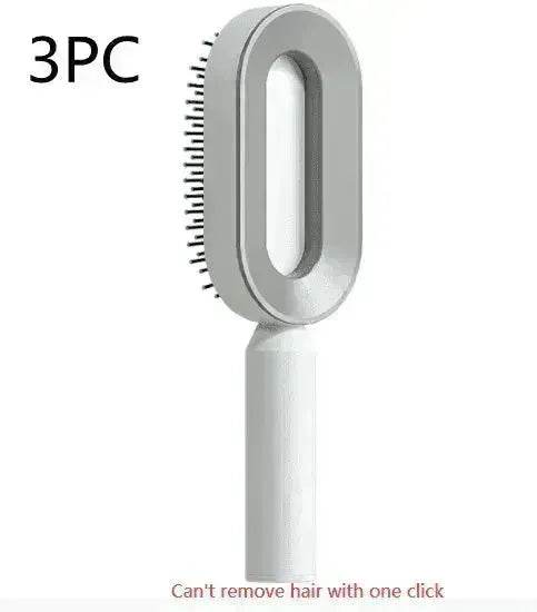 Self Cleaning Hair Brush For Women key Massage Scalp - EX-STOCK Canada