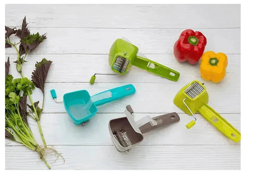 Coupe-légumes en acier inoxydable et râpe à vanille - EX-STOCK CANADA