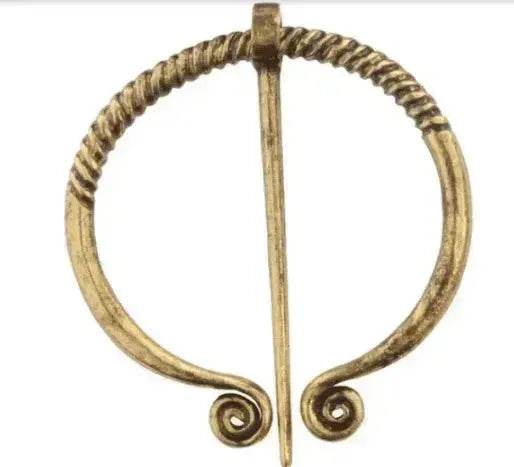 Viking Cowboy Badge Belt Buckle Collar Brooch - EX-STOCK Canada