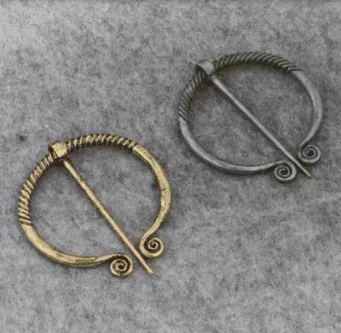 Viking Cowboy Badge Belt Buckle Collar Brooch - EX-STOCK Canada