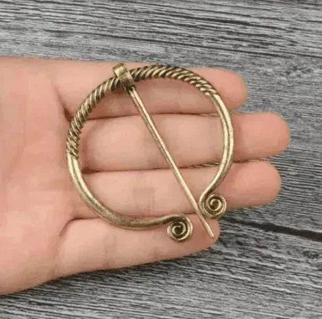 Viking Cowboy Badge Belt Buckle Collar Brooch - EX-STOCK Canada