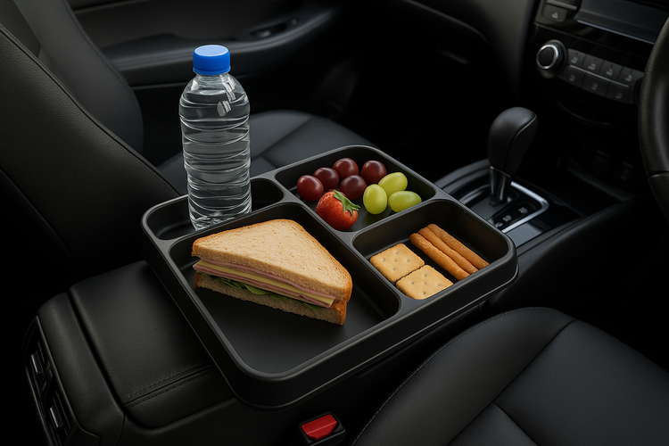 طبق طعام للسيارة: دليلك الكامل لتنظيم وجباتك أثناء القيادة - EX-STOCK Canada