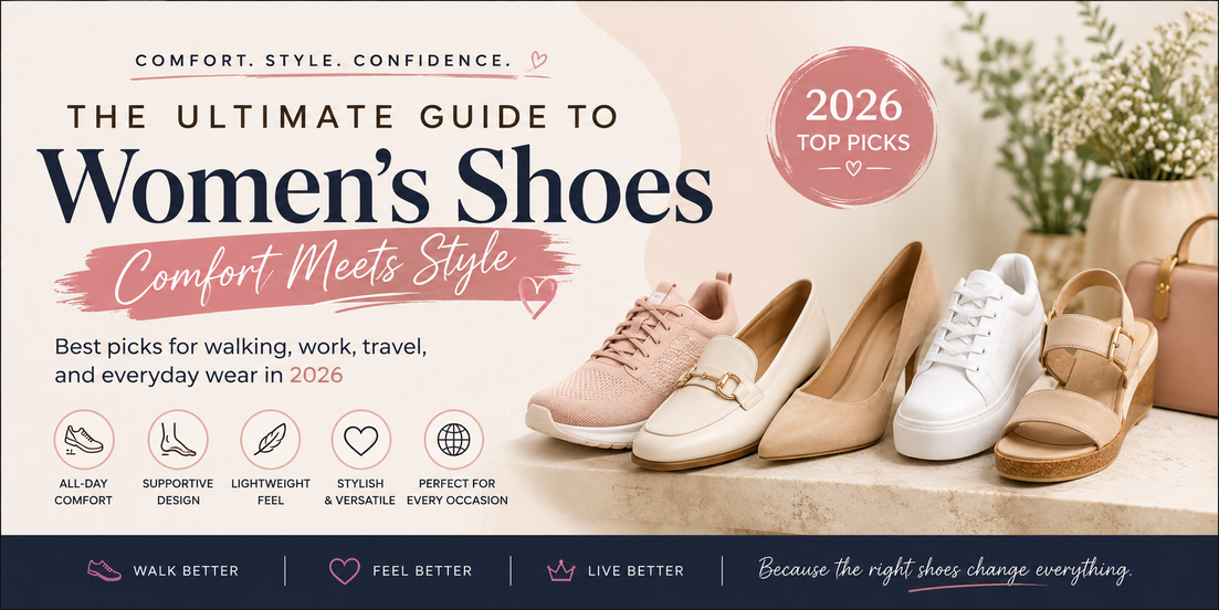 The Ultimate Guide to Comfortable Women’s Shoes in 2026: Best Styles for Work, Travel, Walking &amp; Everyday Fashion