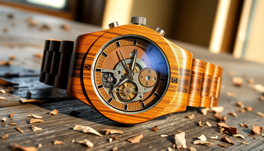 Wooden Mechanical Watches for Men: Timeless Style Meets Natural Elegance | EX-STOCK Canada