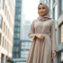 Elevate Your Style with EX-STOCK Canada's Muslim Women's Wear Long Sleeve Dress EX-STOCK Canada