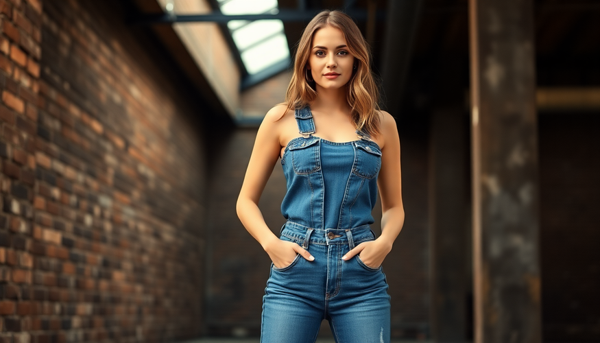 Retro Workwear Jeans: The Ultimate Style Statement for the Modern Woman - EX-STOCK Canada