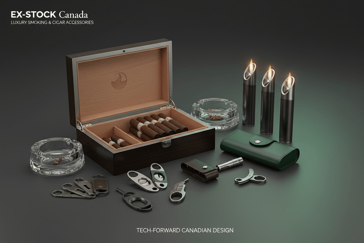 Cigar Accessories & Gifts 2026 Canada — Cutters, Humidors & Lighters at EX-STOCK Canada
