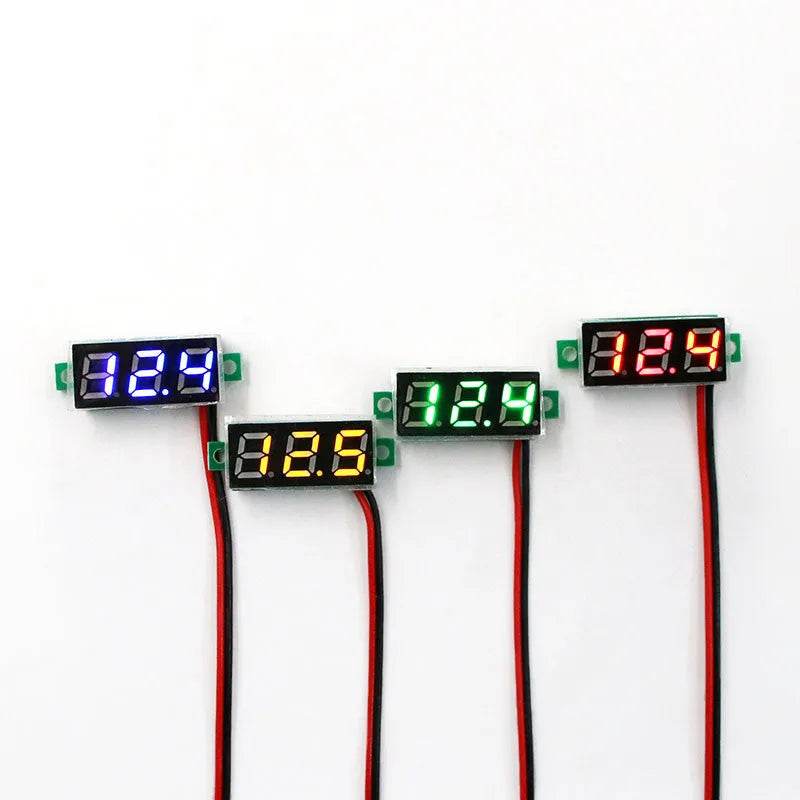 0.28 Ultra-small DC Voltmeter Digital LED Display Adjustable - EX-STOCK Canada