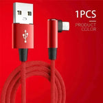 Mobile Phone Elbow Fast Charging Data Cable - EX-STOCK CANADA