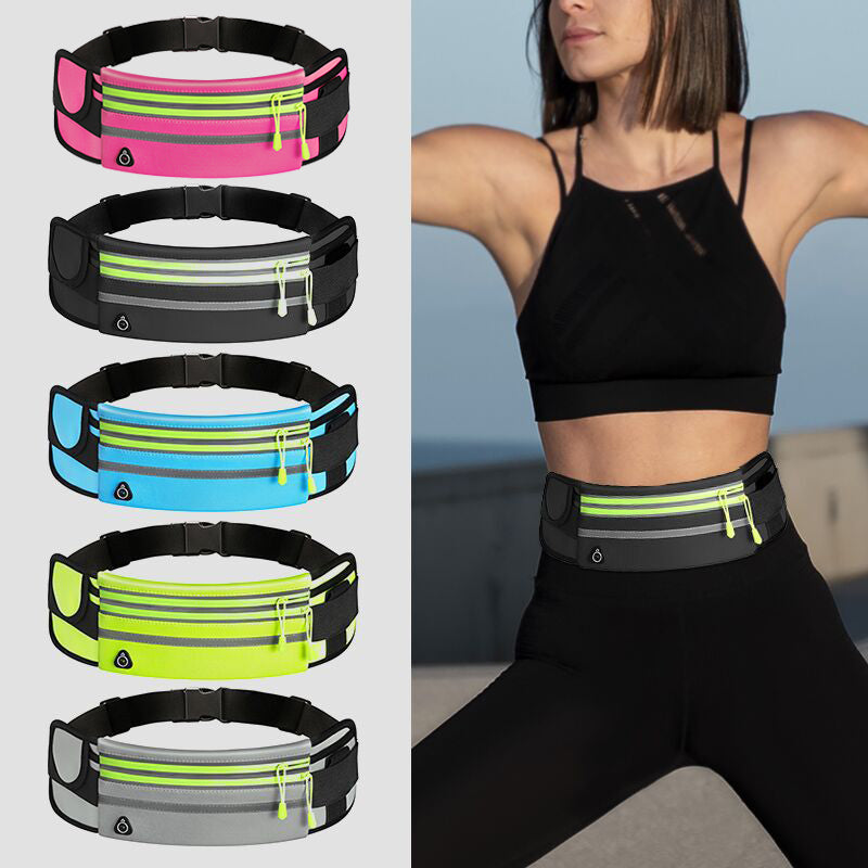Waterproof Running Fanny Pack with Dual Zippers – Sports Waist Bag