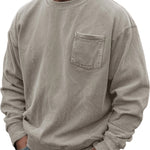 Men's Pullover Round Neck Long Sleeves Sweater EX-STOCK Canada 