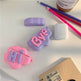 Cute Cartoon Lettered Airpod Earphone Silicone Protective Case - EX-STOCK Canada