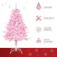 4FT Artificial Christmas Tree Holiday Xmas Tree Decoration With Automatic Open For Home Party EX-STOCK Canada 