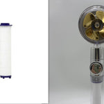 Shower Head Water Saving Flow 360 Degrees Rotating With Small Fan ABS Rain High Pressure Spray Nozzle Bathroom Accessories EX-STOCK Canada 