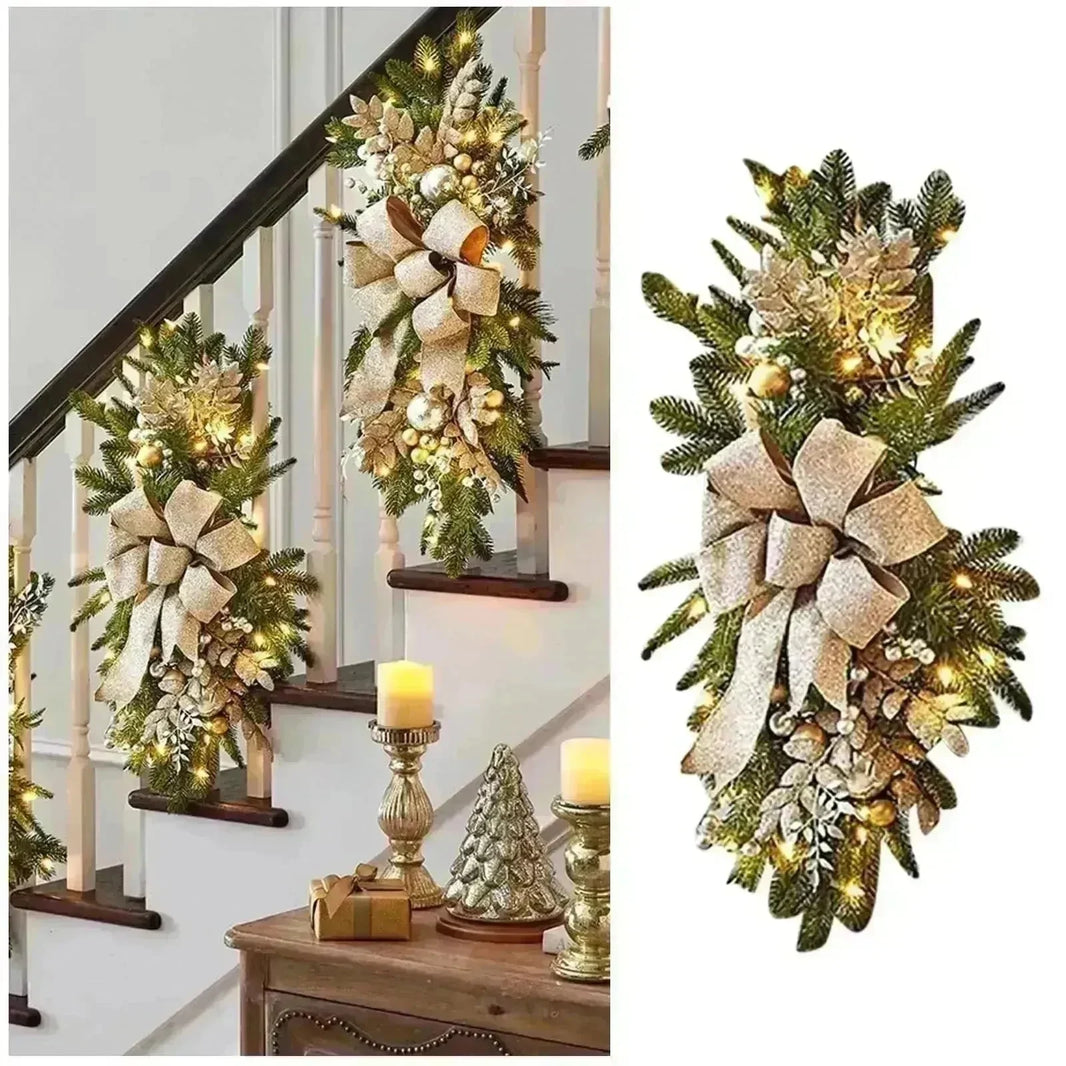 Christmas Door Hanging Christmas Wall Decoration - EX-STOCK CANADA